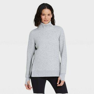 Women's Sweater With Tunnel/Turtle Neck Collar
